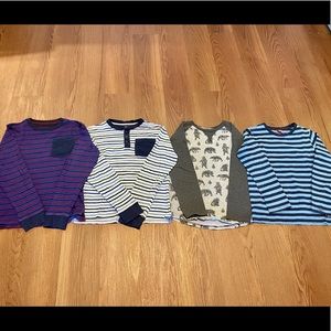 Bundle boys size 8 long sleeve shirts